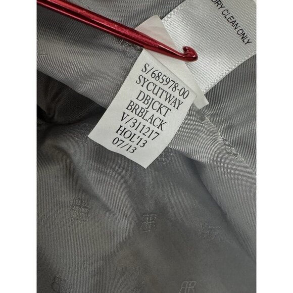 Banana Republic Steampunk Cropped Black 4 Coat Brass Cutaway Gothic Military Fit - Picture 11 of 16